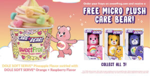 Score A Free Micro Plush Care Bear With Any Sweetfrog Purchase! (Working In 2025)